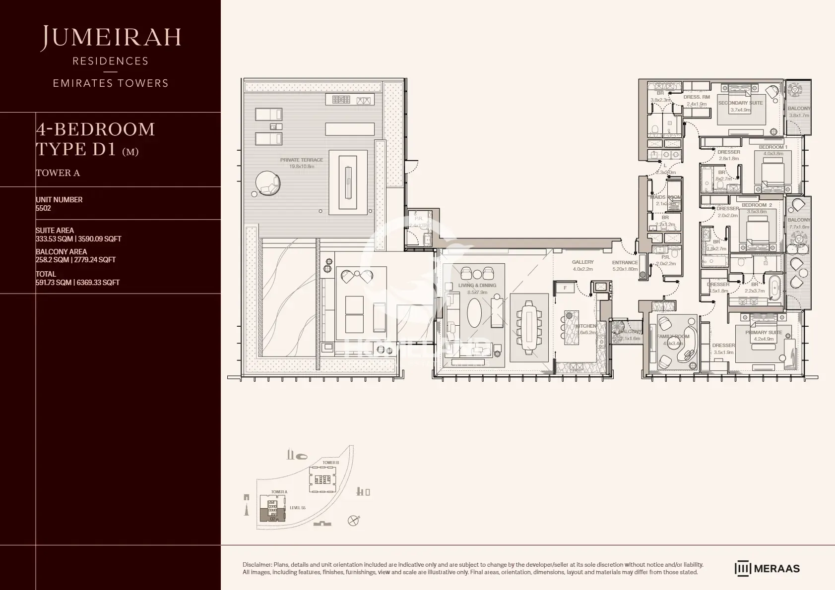 4 BR Type D1